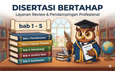 Bimbingan Disertasi Bertahap