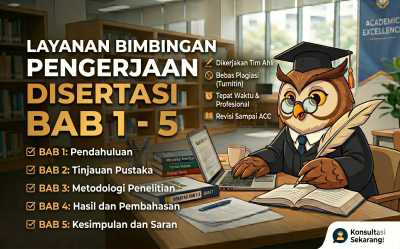 Bimbingan Disertasi Siap Sidang